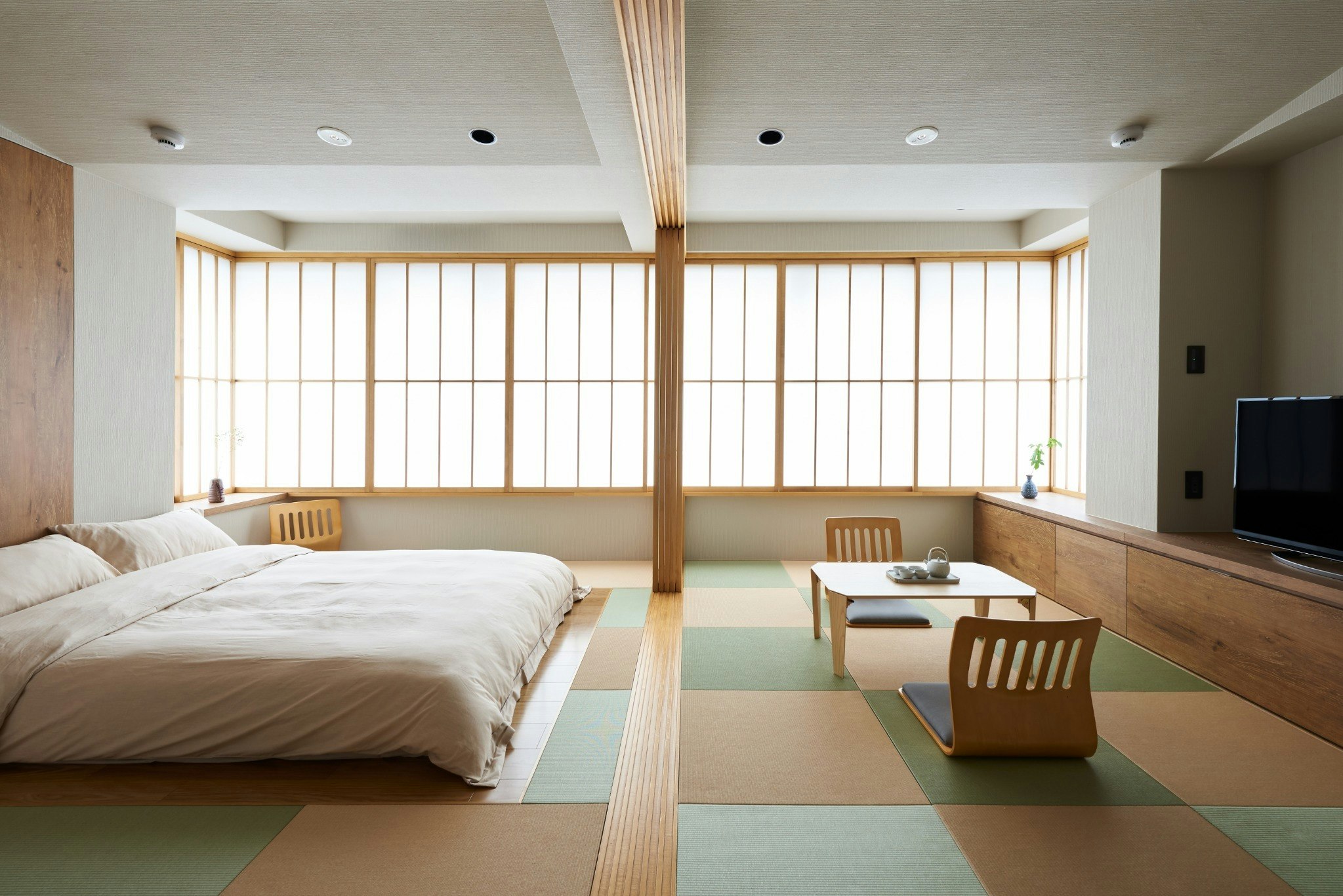 港区赤坂‐広々とした洗練された和風モダンを作られたお部屋-3F